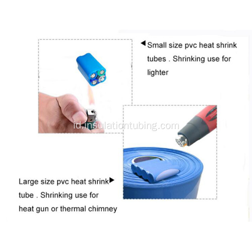 Ukuran Disesuaikan Heat Shrink Tube Battery